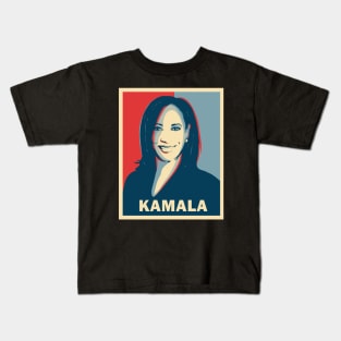 Kamala Harris Pop art Kids T-Shirt